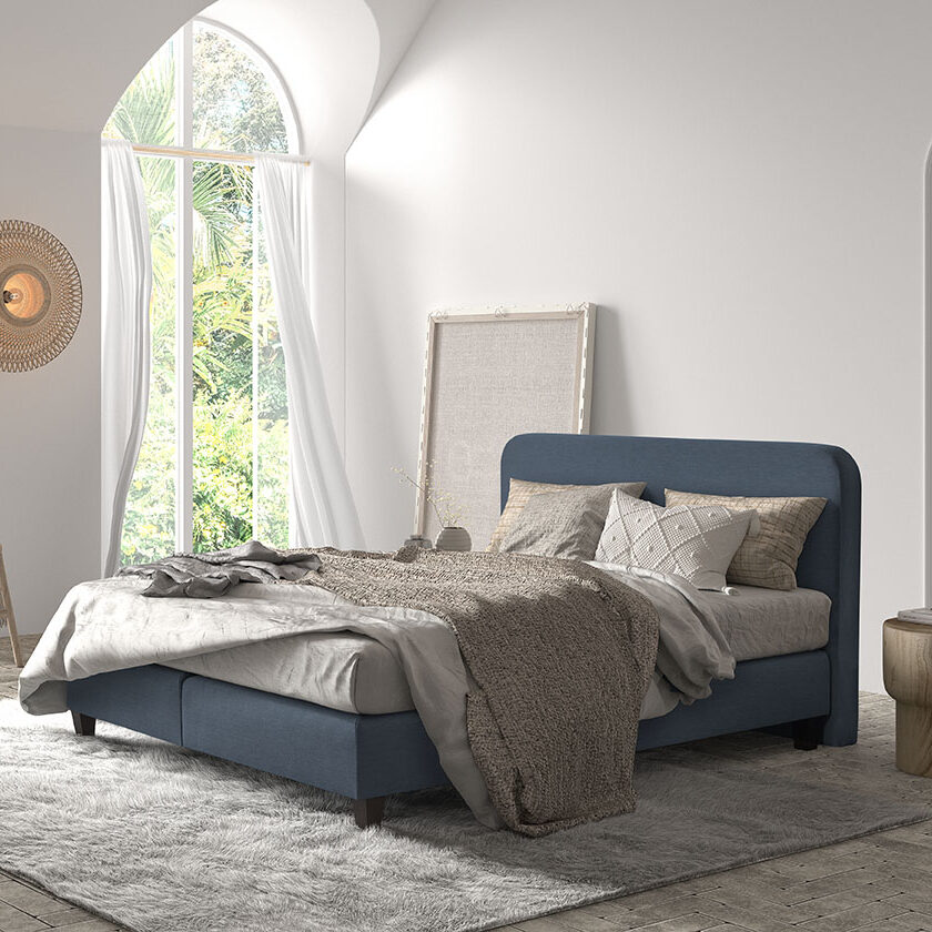 Revor Be Comfy – Boxspring set met Comfort 750 Hybrid Matras - Afbeelding 3