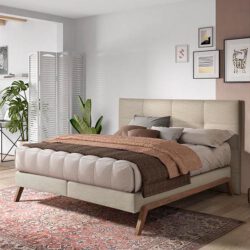 revor wood boxspring