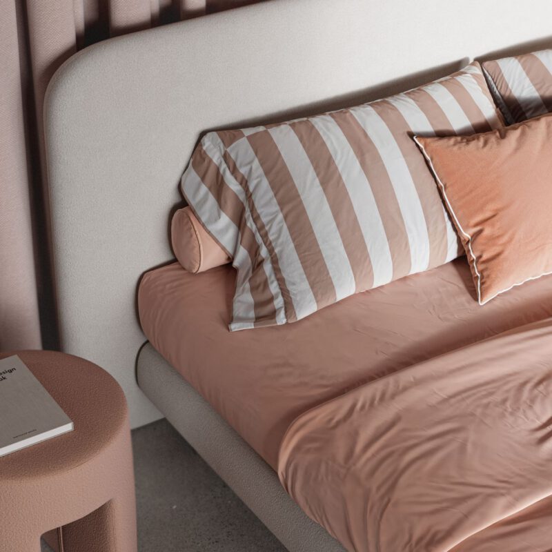 Revor Moon boxspring Hoofdbord detail