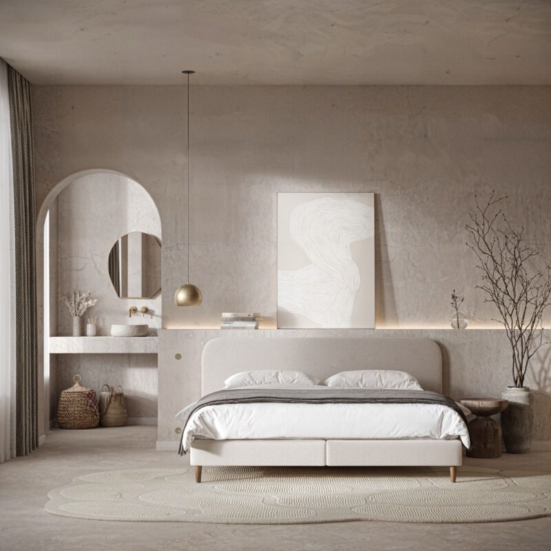 Revor Curve Boxspring